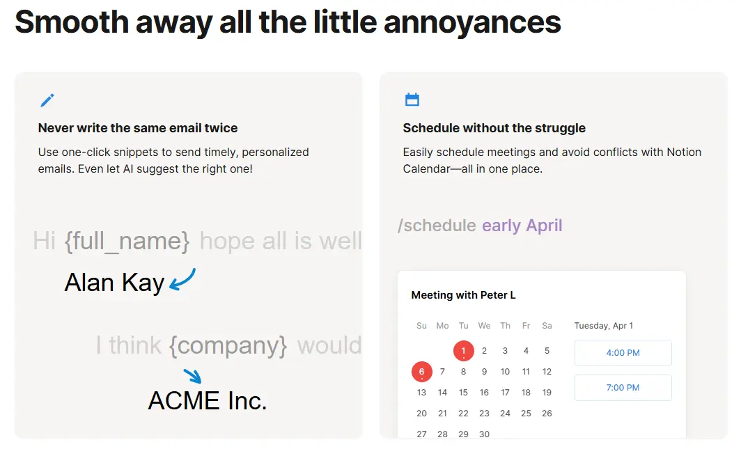 Notion Mail
