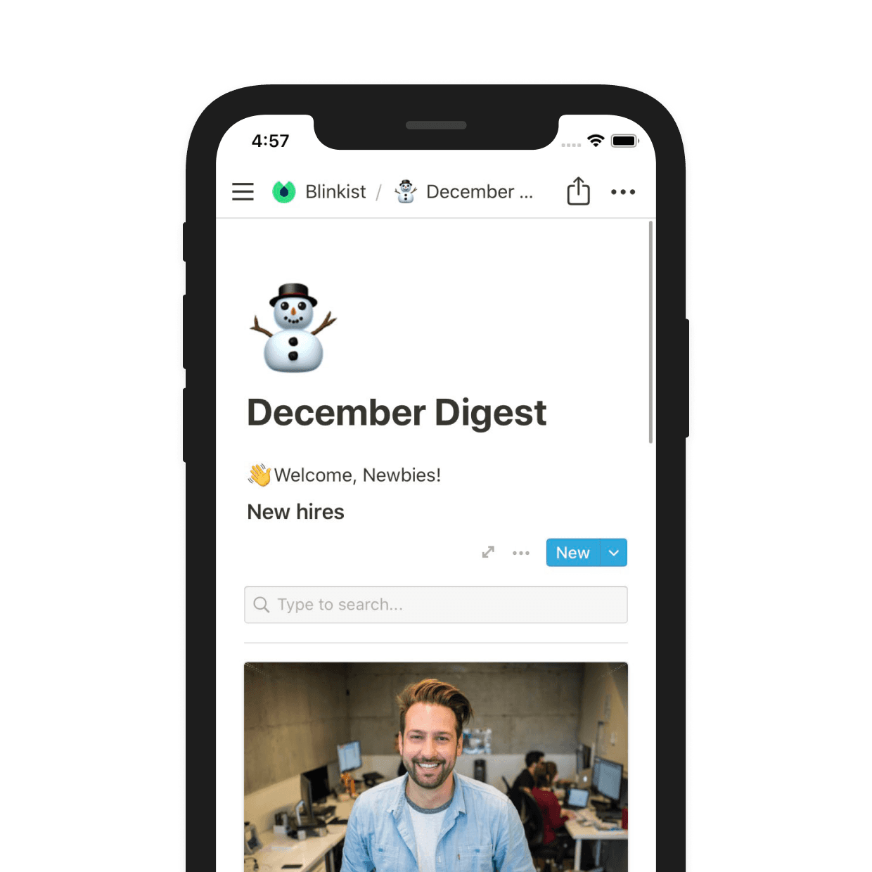 Blinkist newsletter