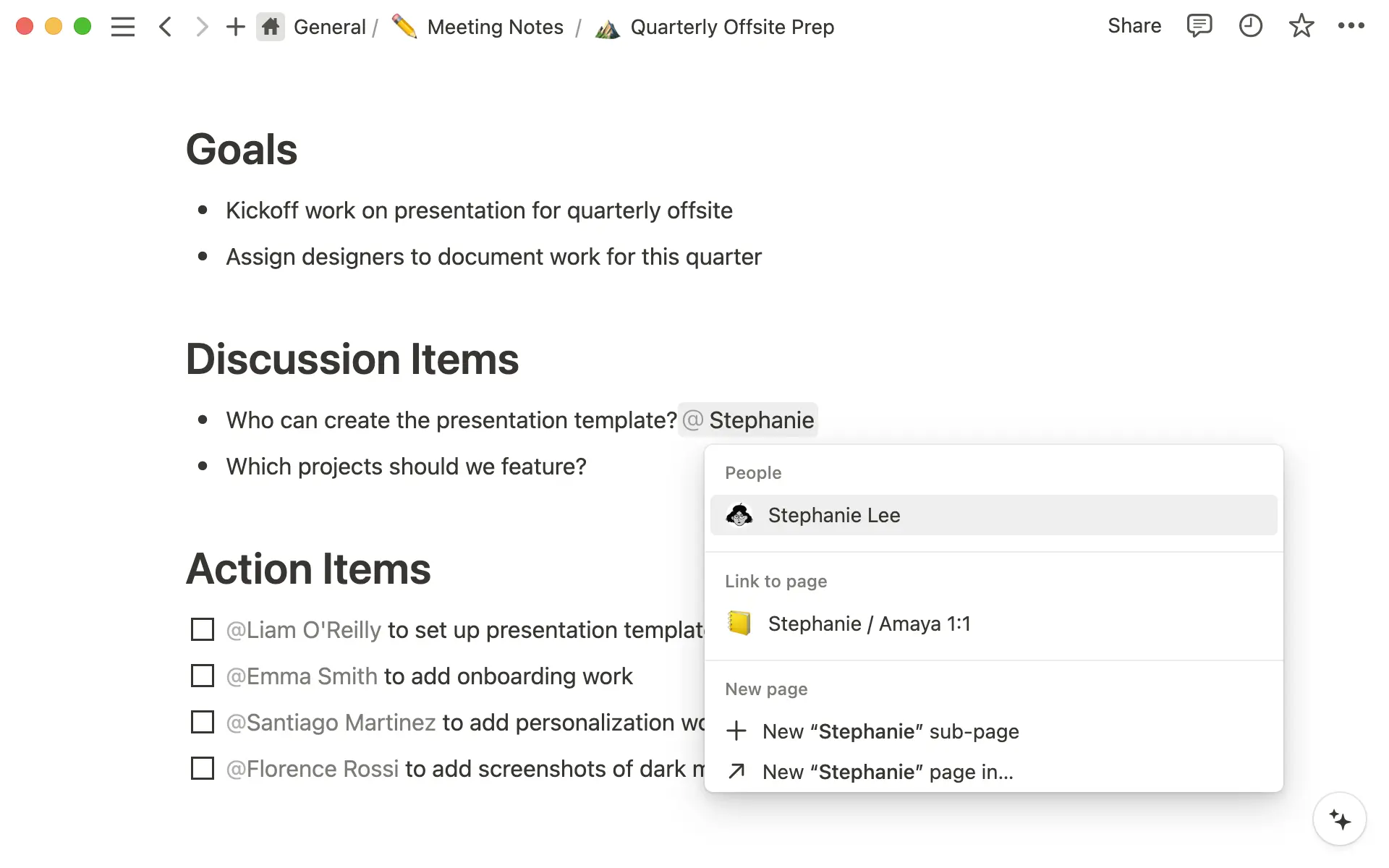 Mentions – mention person